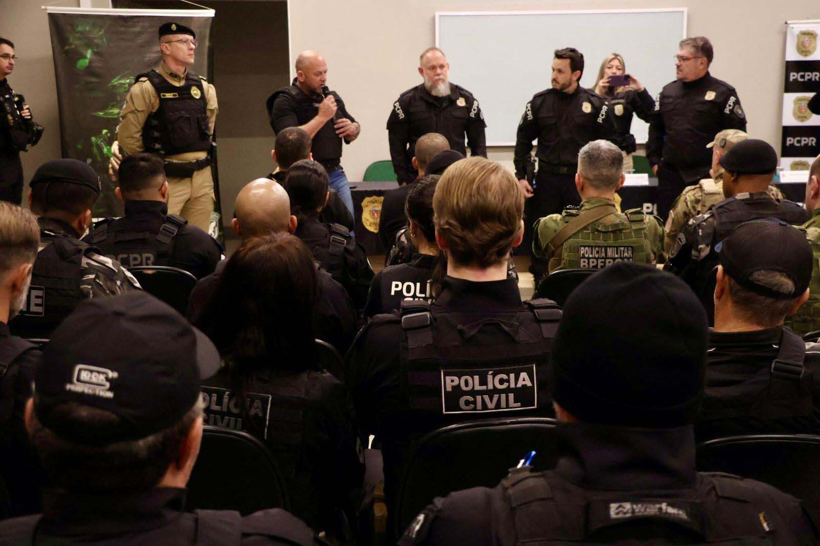 Forças de segurança lançam Operação Sinergia II dentro da Missão Paraná