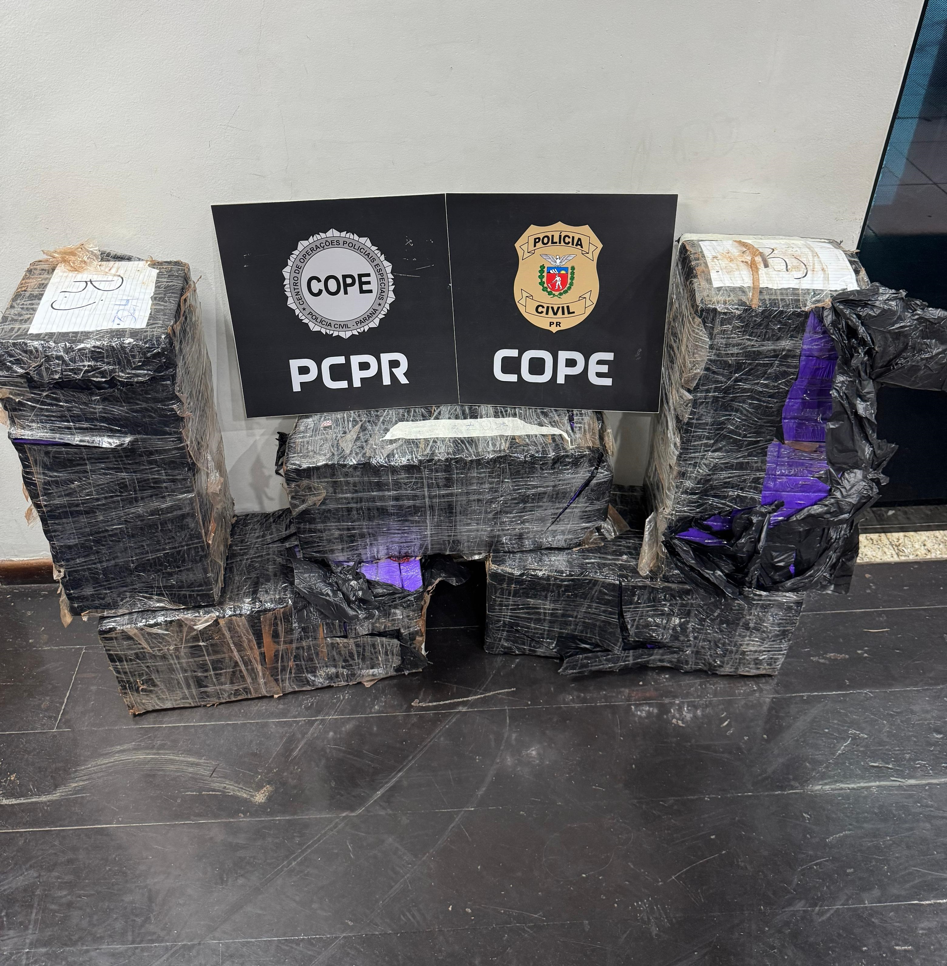 PCPR prende homem com 150 quilos de maconha na BR-277