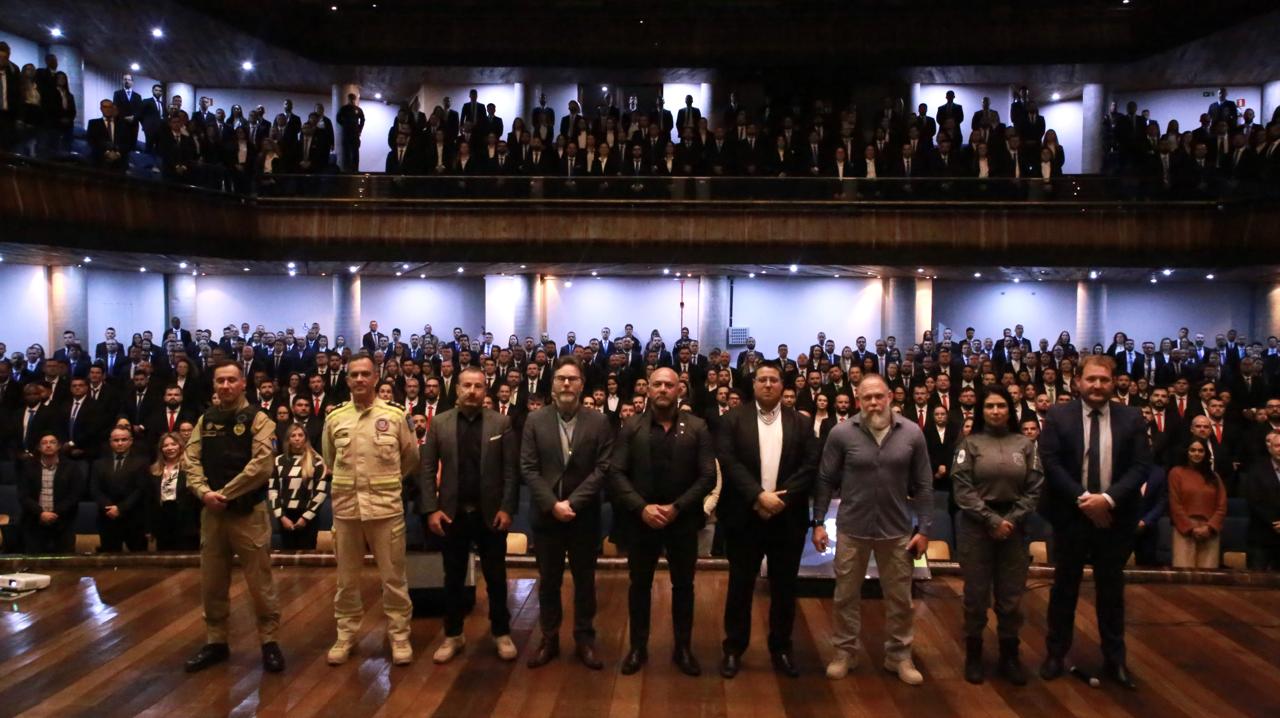 PCPR inicia curso de formação para 560 novos policiais civis em Curitiba