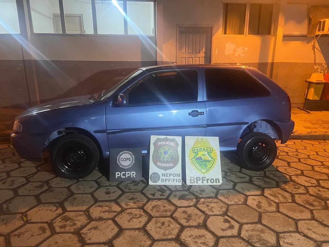 Em ação conjunta, PMPR apreende mais de 400kg de maconha em Foz do Iguaçu