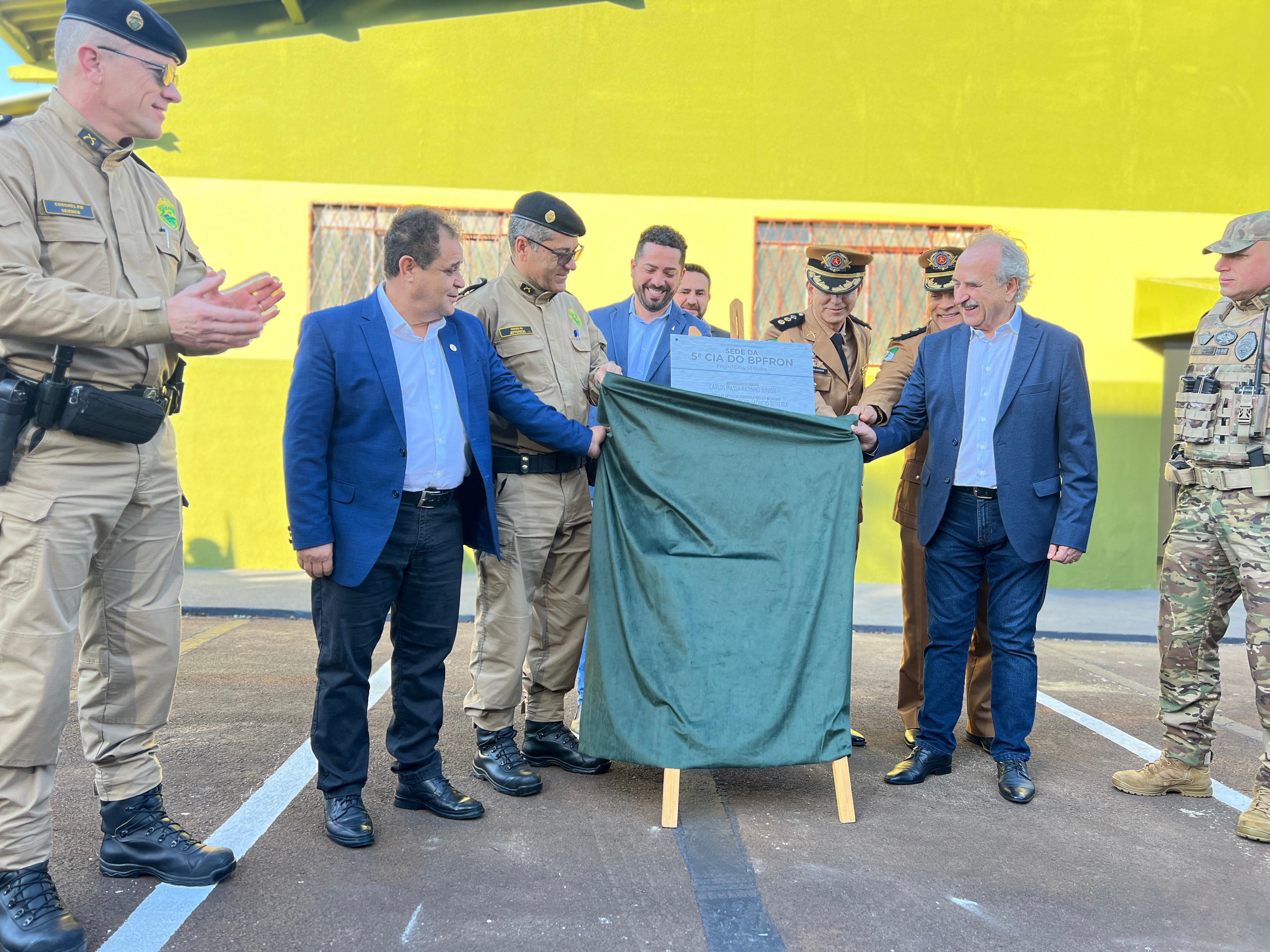 PMPR inaugura base estratégica em Cascavel para intensificar operações na fronteira
