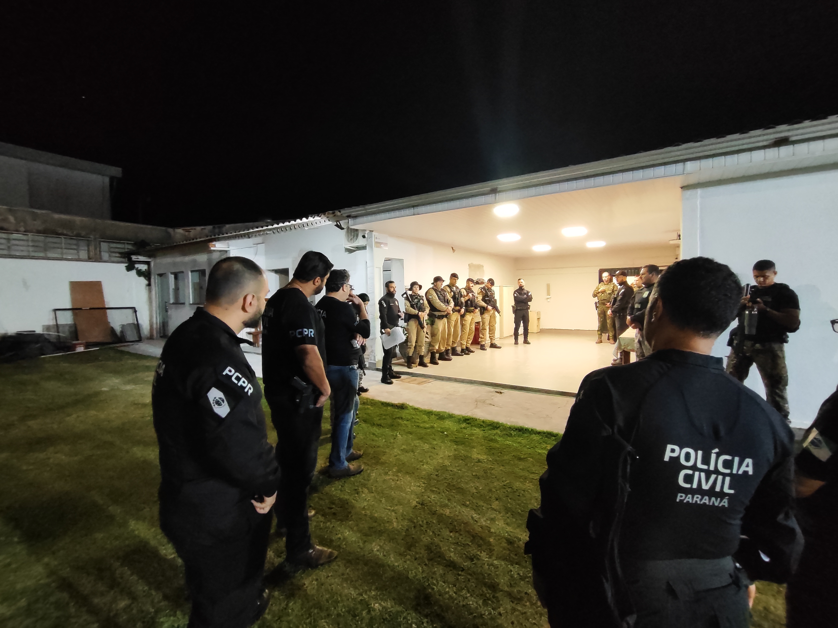 PCPR, PMPR e Força Nacional prendem sete pessoas durante operação integrada em Mariluz