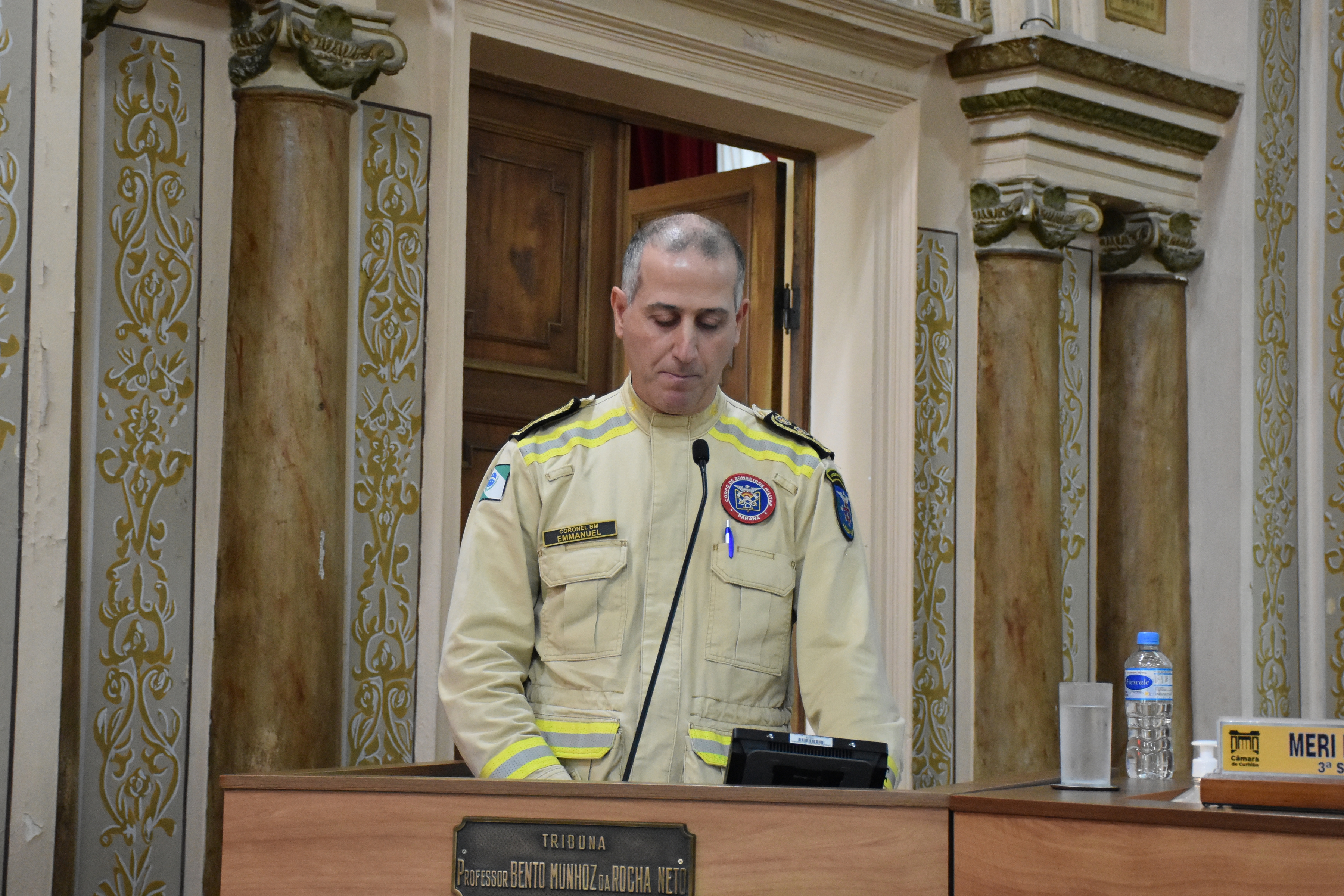 Corpo de Bombeiros Militar do Paraná é homenageado na Câmara Municipal de Curitiba pelos 113 anos de história