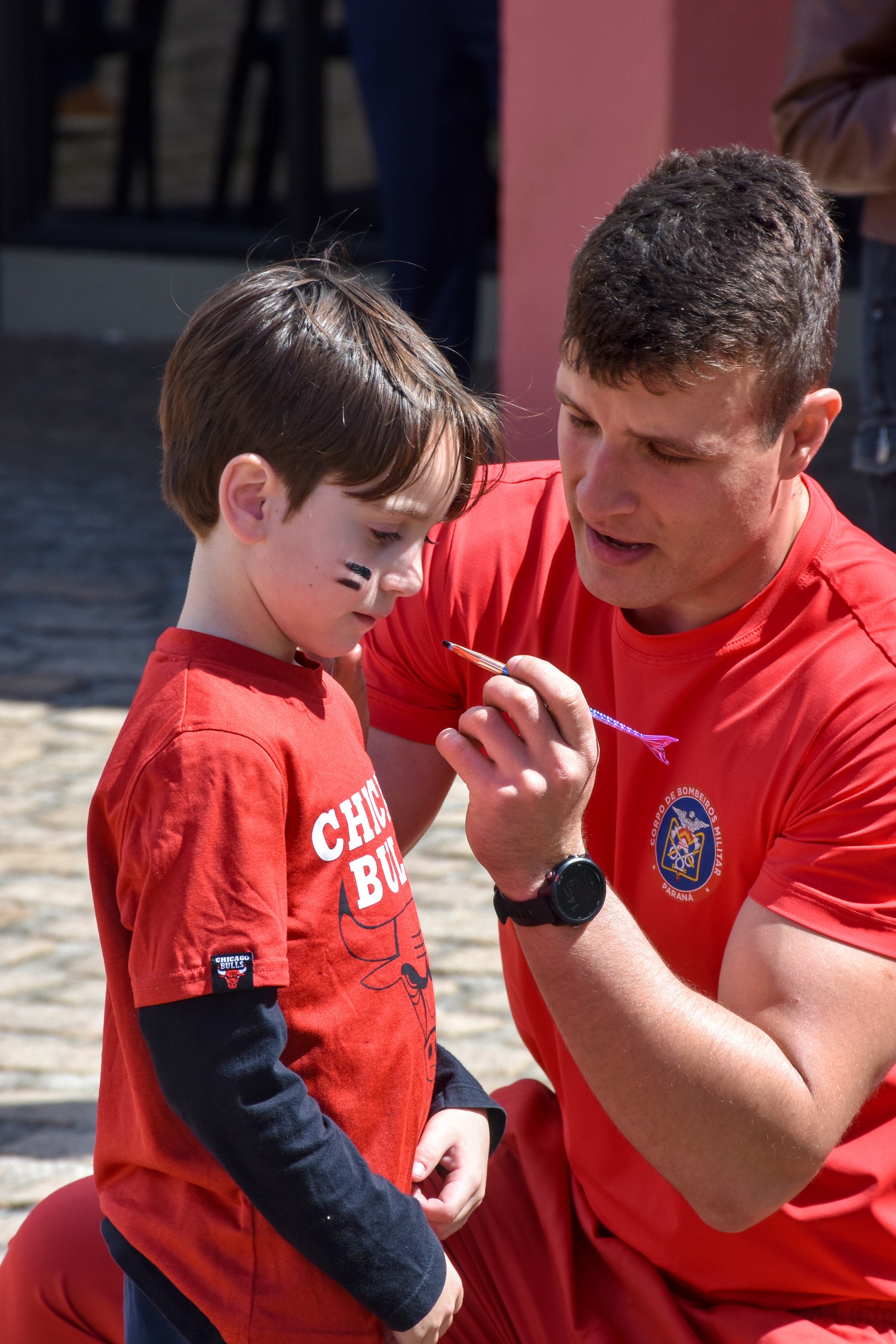 Bombeiros promovem evento para crianças em celebração aos 113 anos da corporação