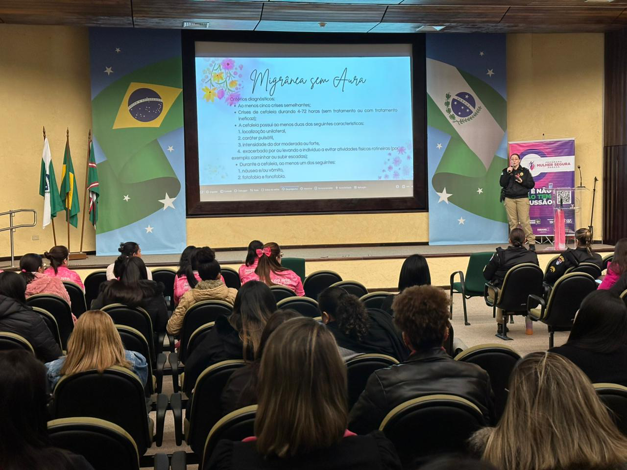 Sesp promove palestras de prevenção do câncer de mama e saúde feminina