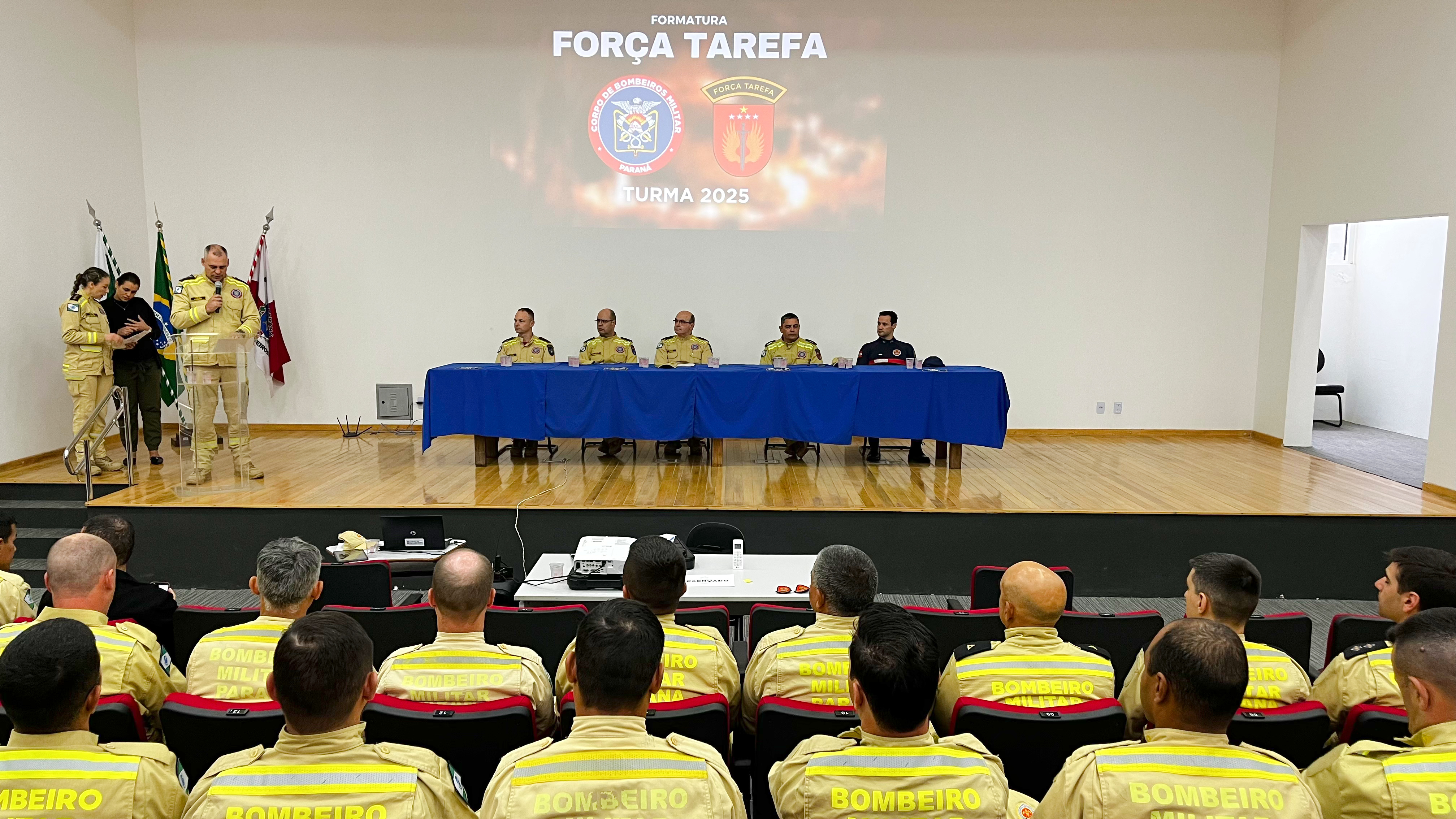 Rio Bonito do Iguaçu: bombeiros que atenderam cidade tinham concluído curso de atuação em desastres no mesmo dia