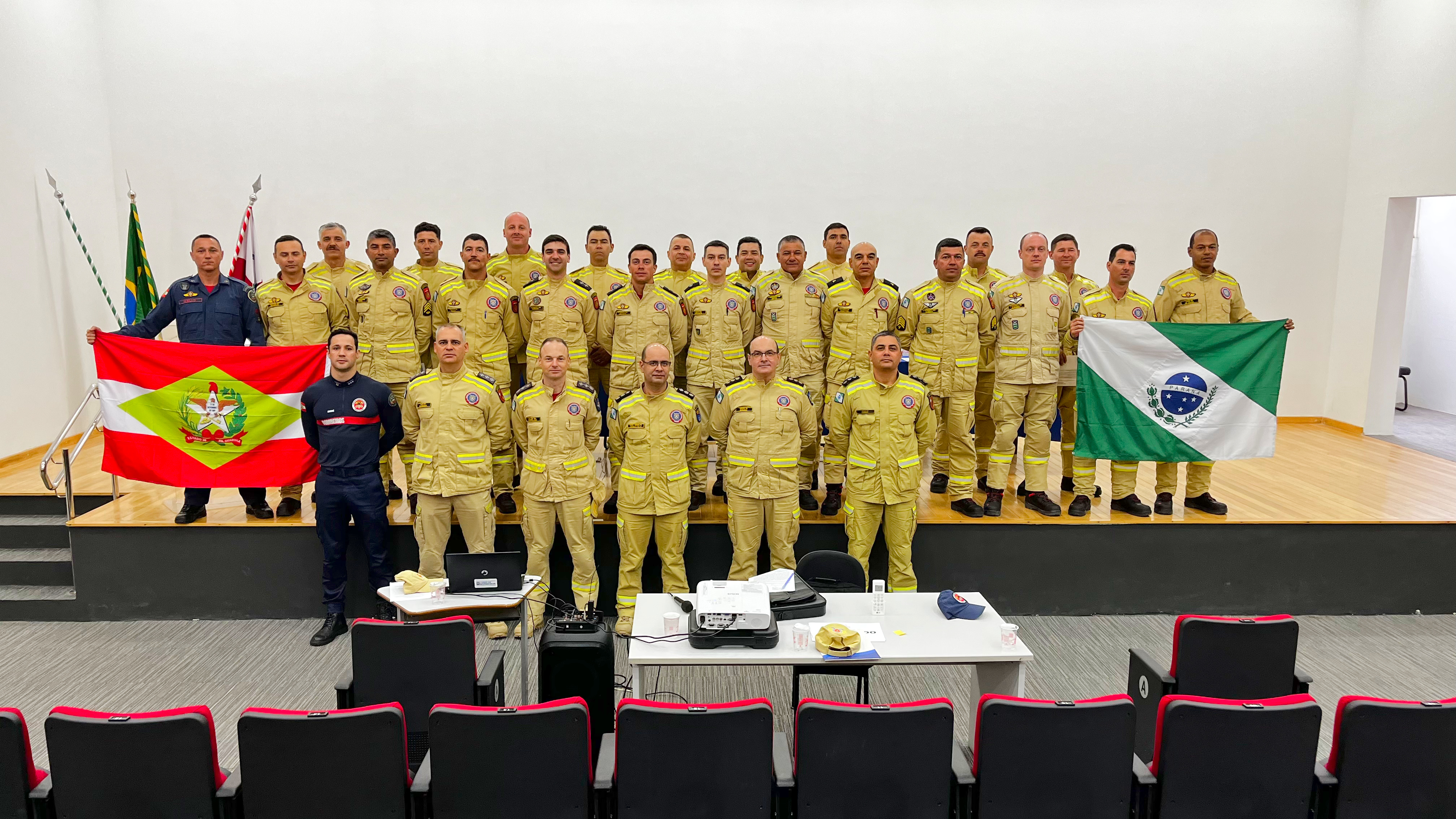 Rio Bonito do Iguaçu: bombeiros que atenderam cidade tinham concluído curso de atuação em desastres no mesmo dia
