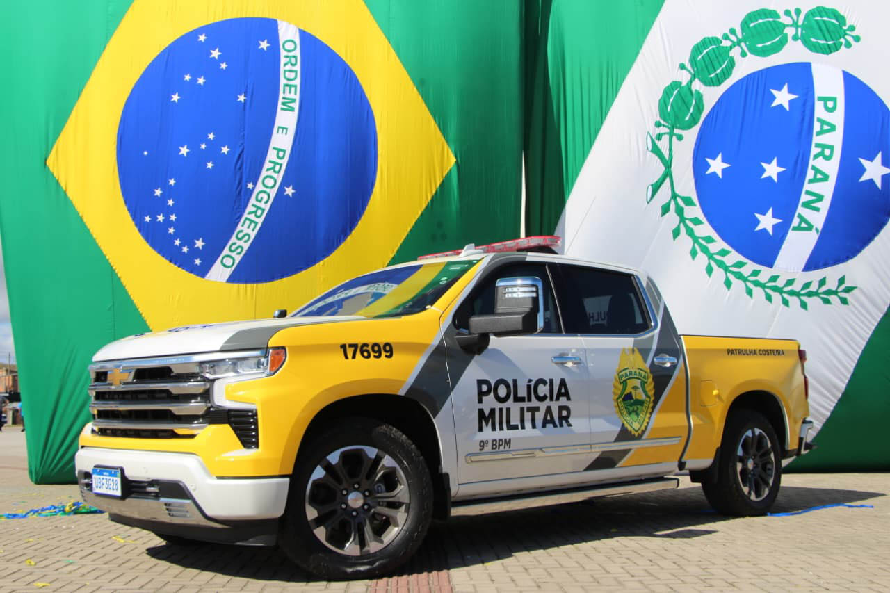 Veículos de grande porte reforçam atuação da Patrulha Costeira da PMPR no Litoral