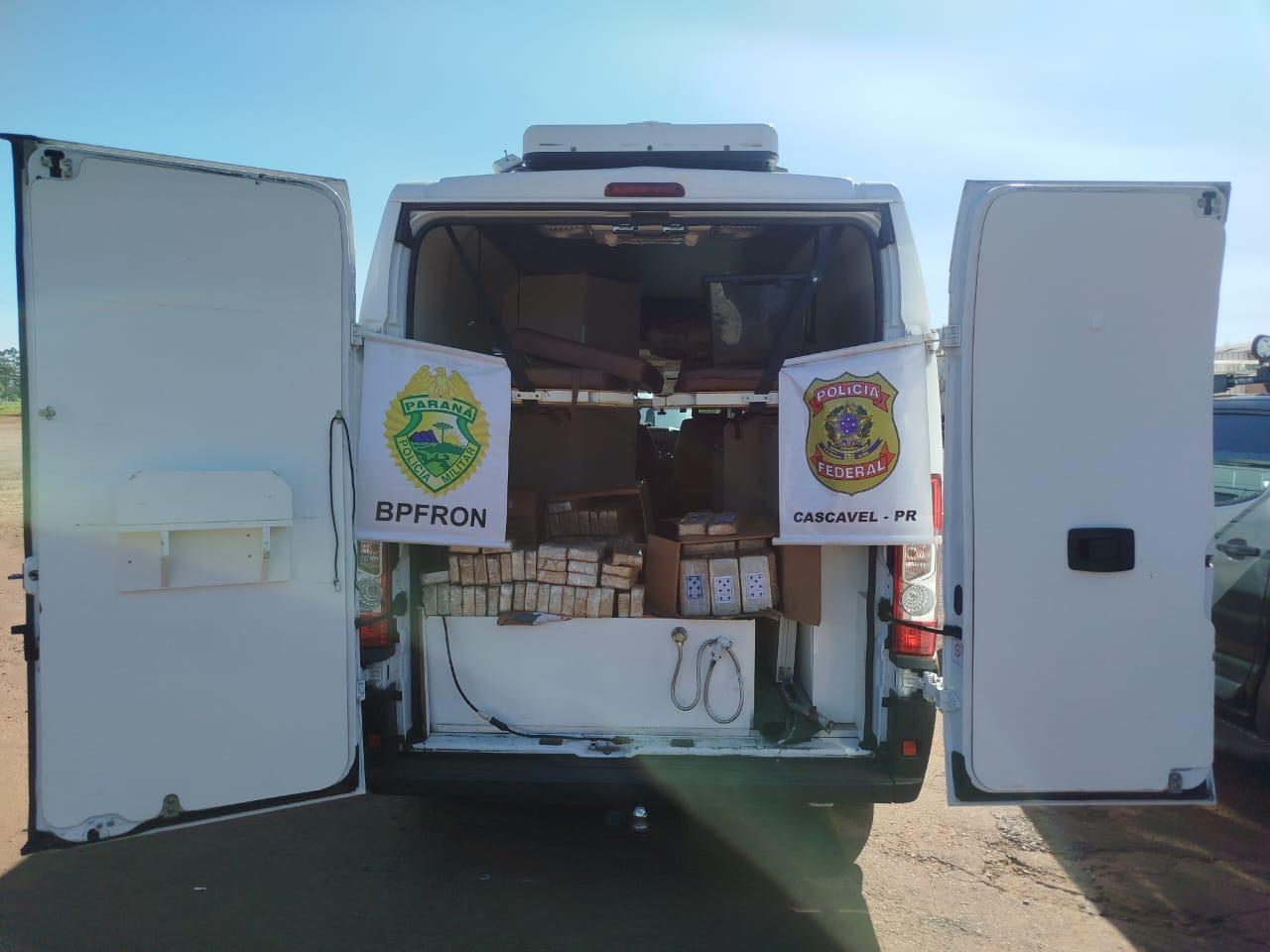 Ação integrada em Cascavel apreende mais de 220 quilos de drogas e causa prejuízo de R$ 11 milhões