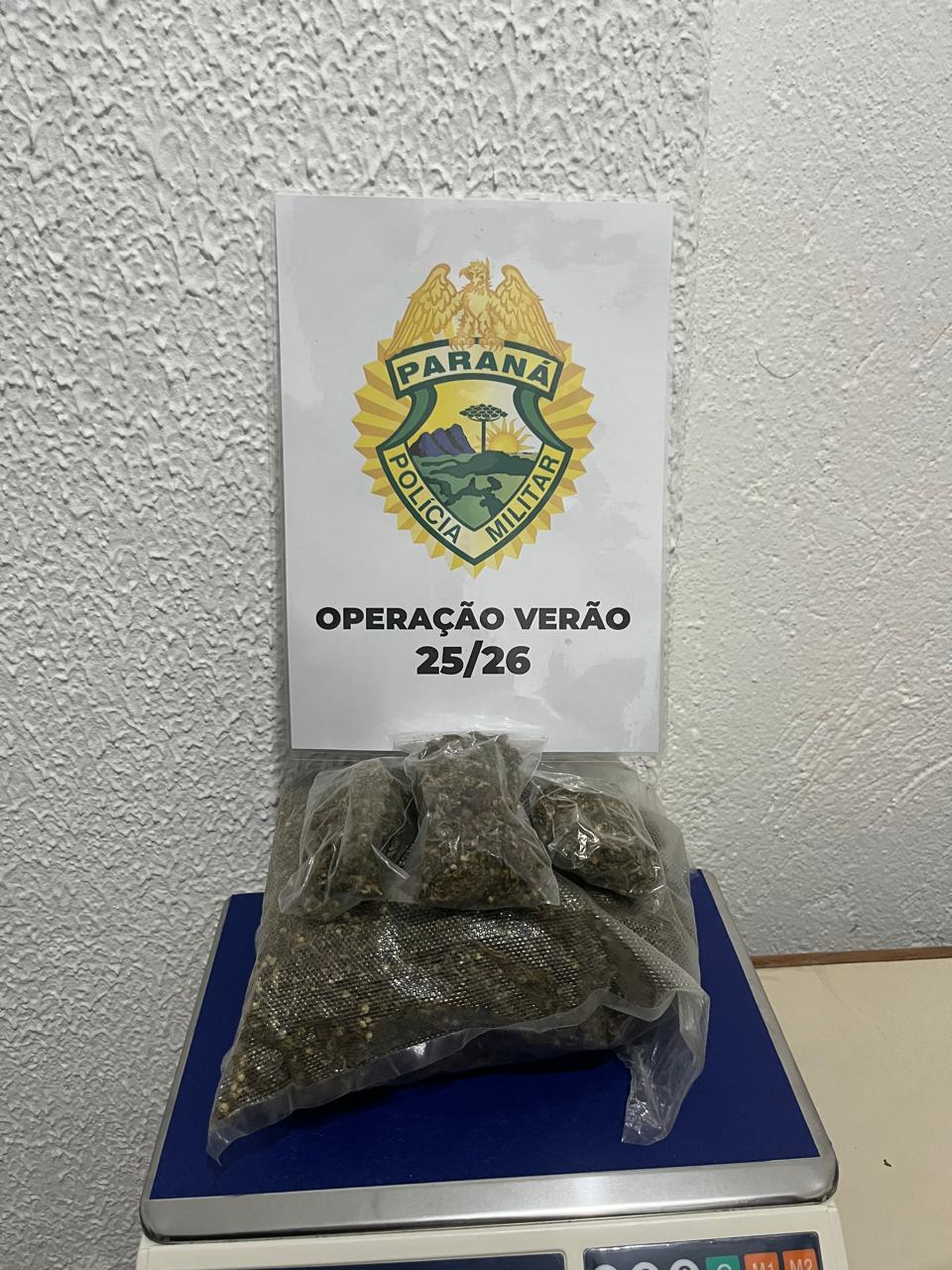PMPR prende homem por tráfico de drogas em Guaratuba