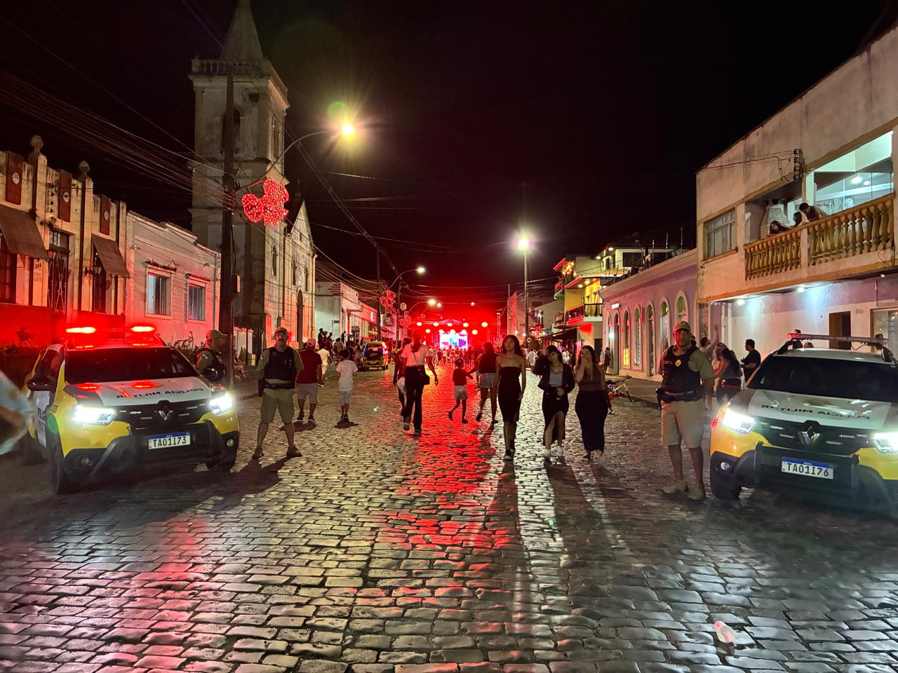 PMPR garante segurança em shows de Réveillon em Antonina
