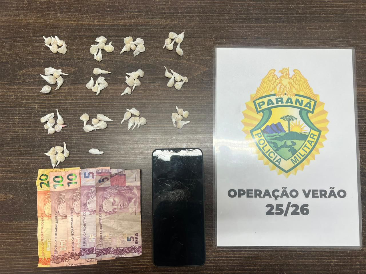 PMPR prende homem por tráfico de drogas em Matinhos