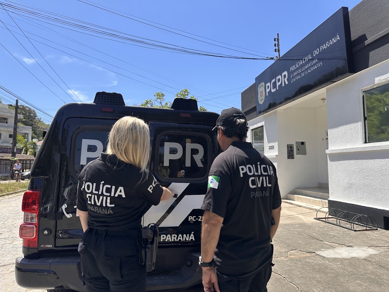 PCPR prende homem em flagrante por ameaça à mãe em Guaratuba