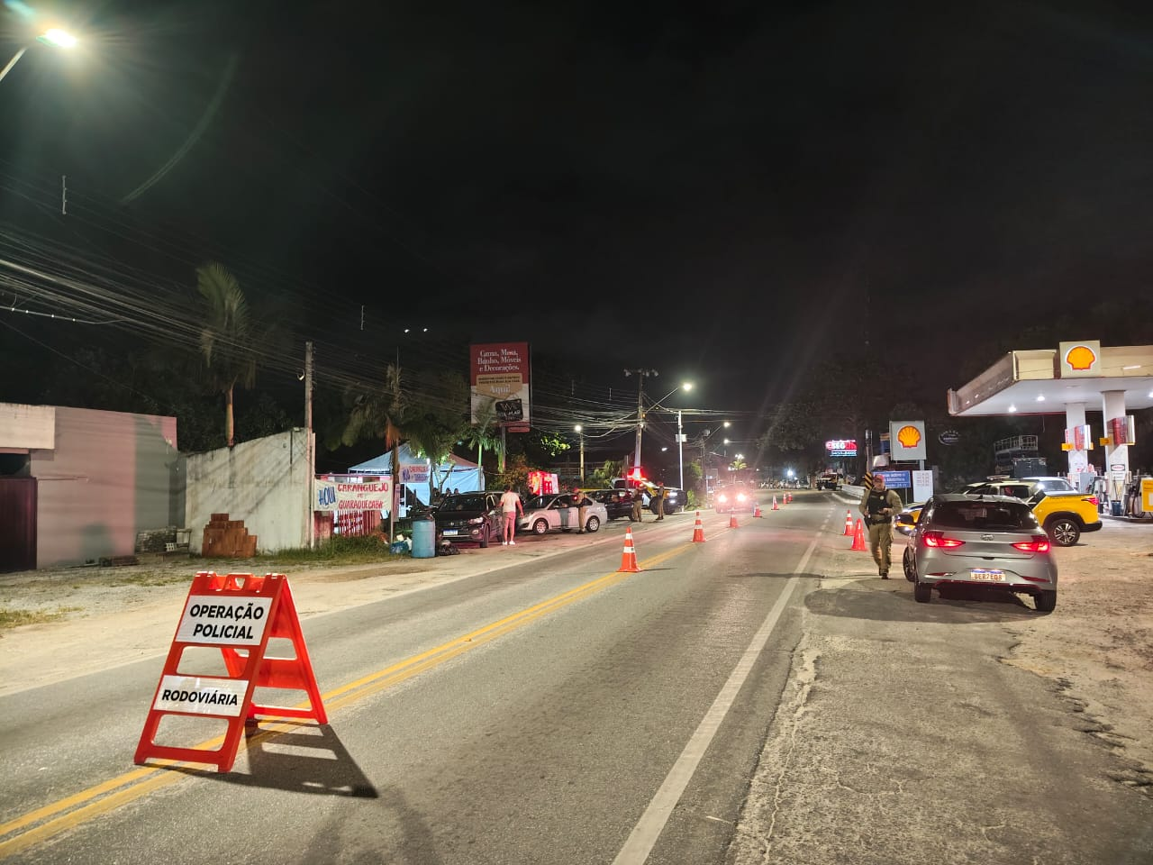 PMPR reforça a fiscalização nas rodovias do litoral durante o fim de semana de shows