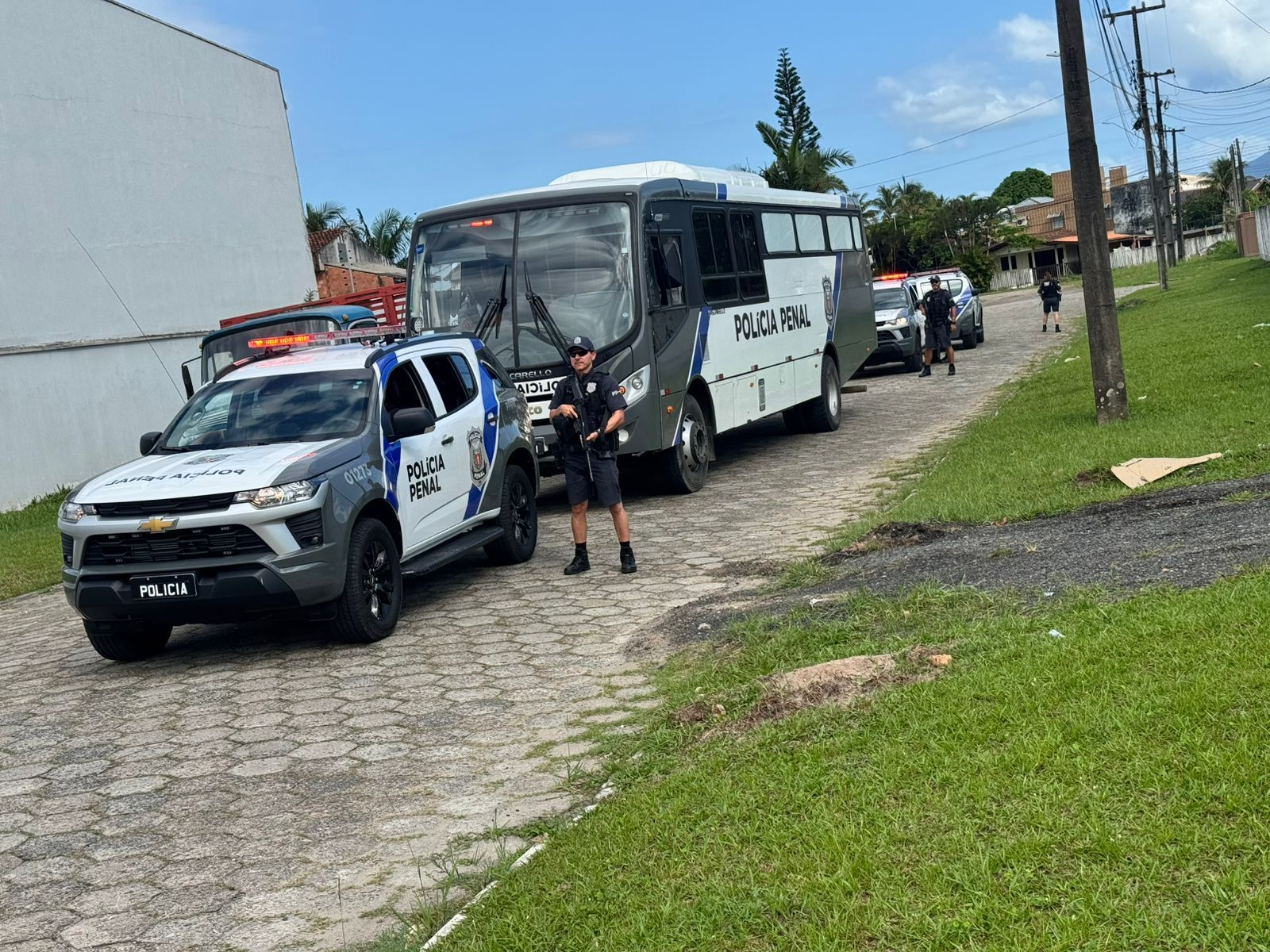 PPPR realiza transferência de custodiados para Piraquara durante o Verão Maior Paraná