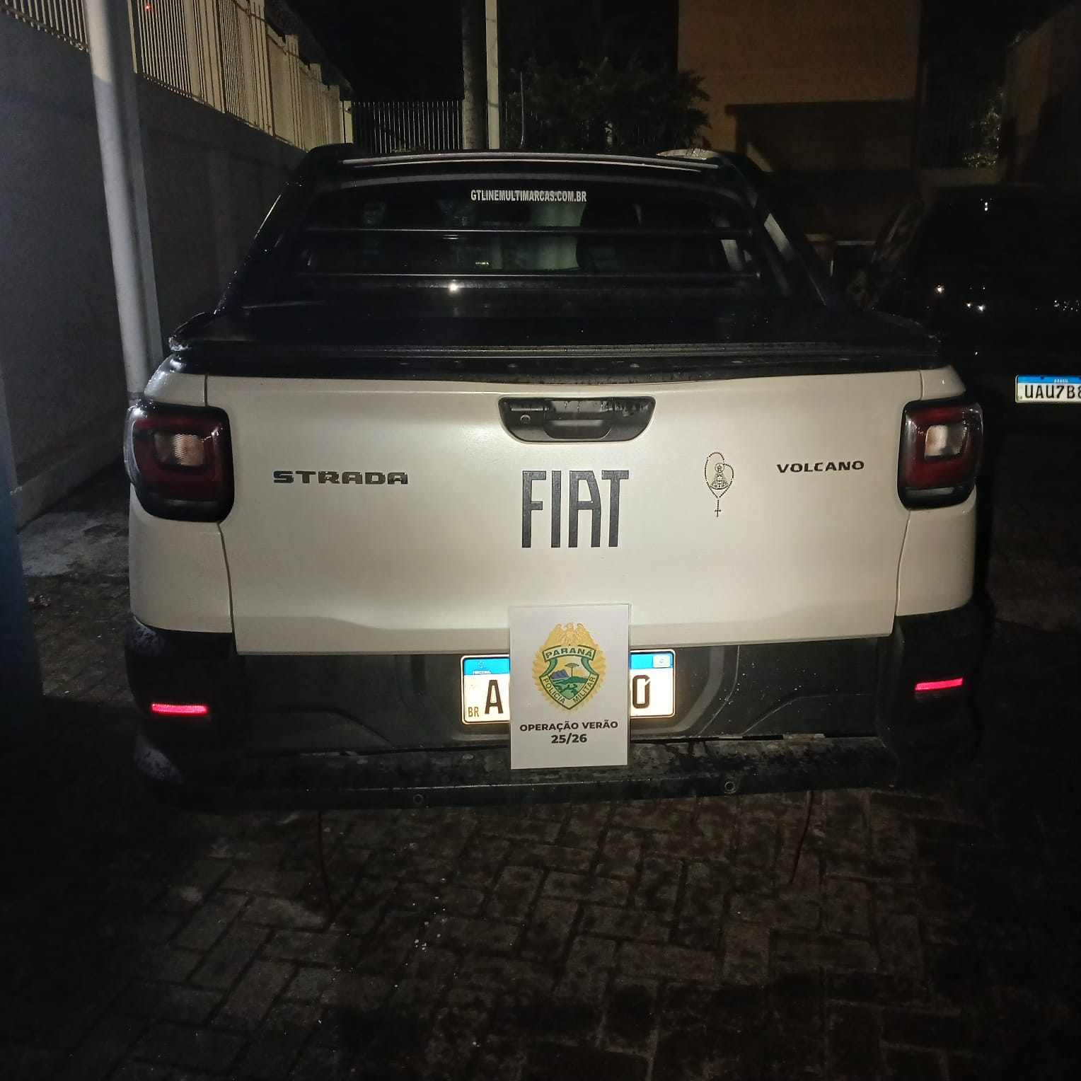 PMPR recupera veículo furtado em Matinhos