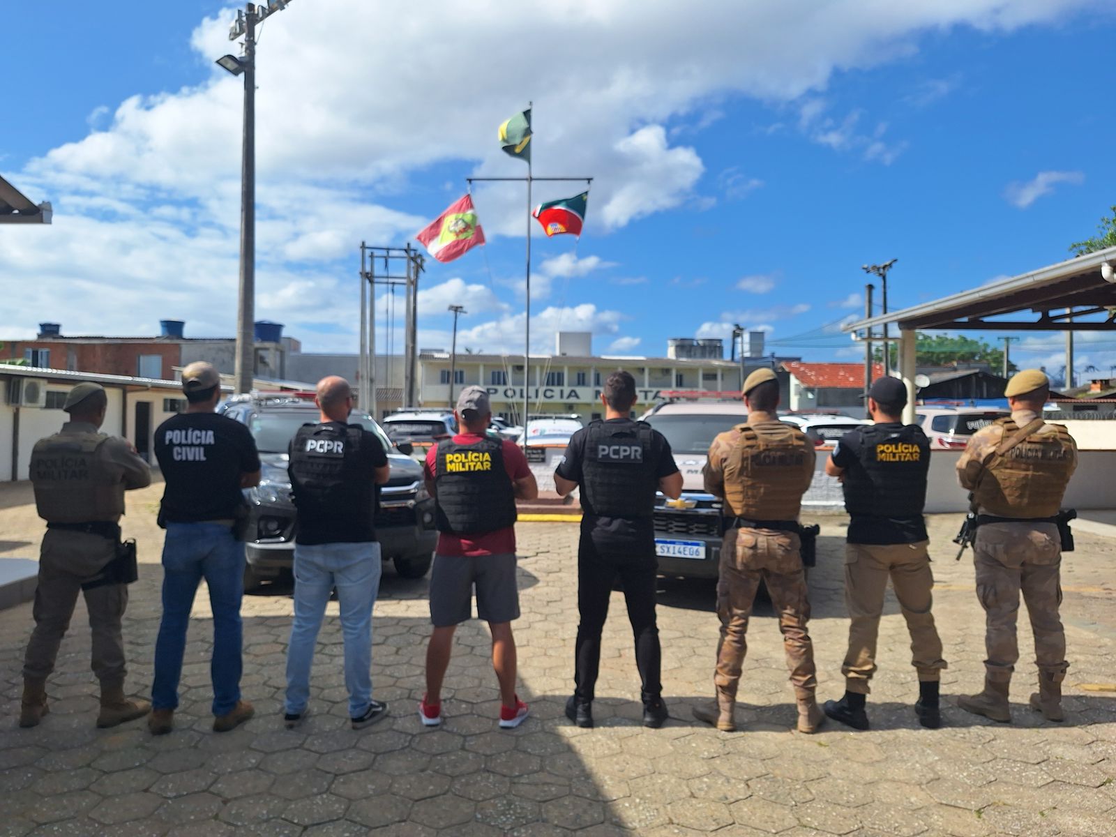 Forças de segurança prendem homem por homicídio ocorrido em Paranaguá