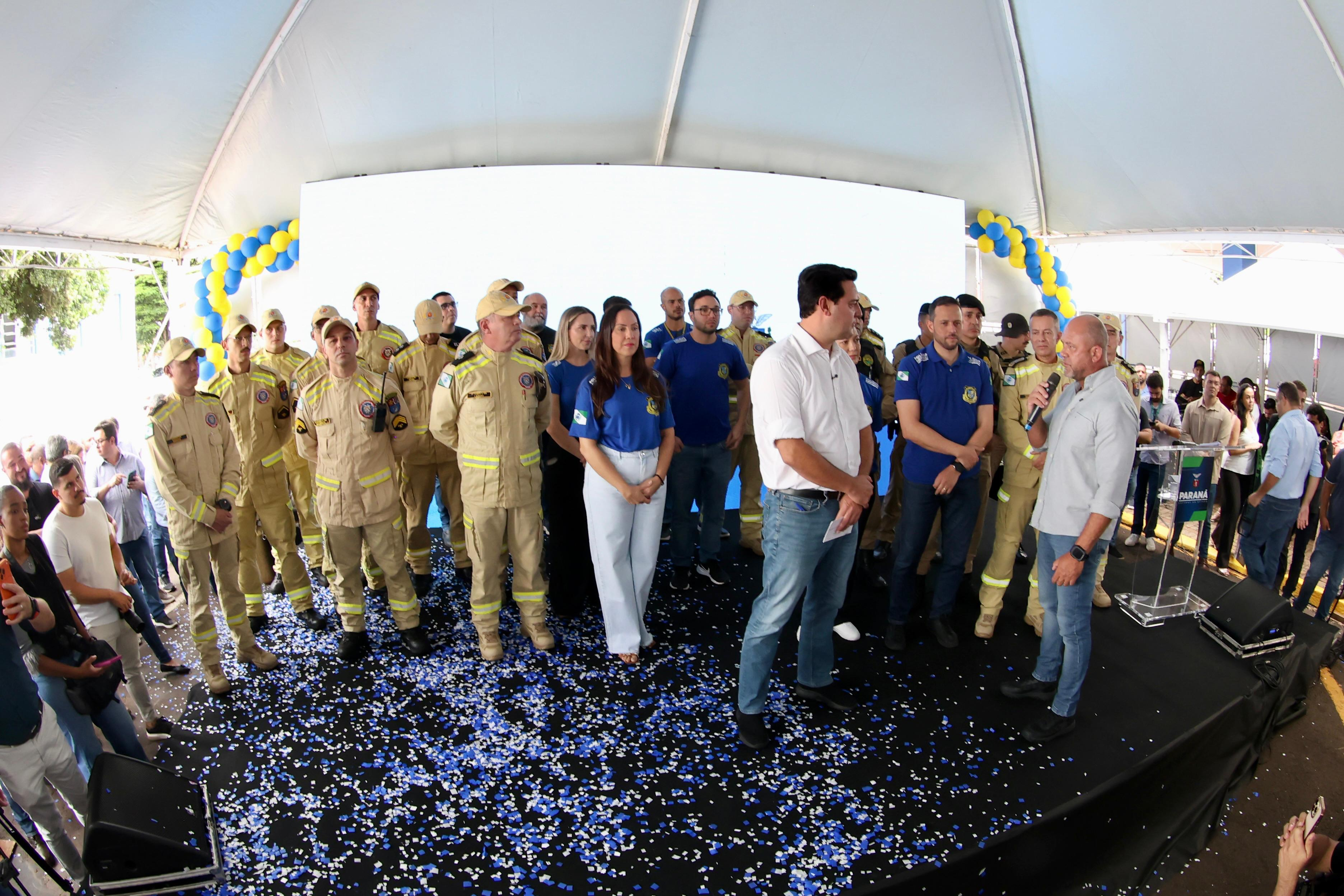 Governo do Paraná anuncia investimento de 20,6 milhões para segurança pública em Apucarana