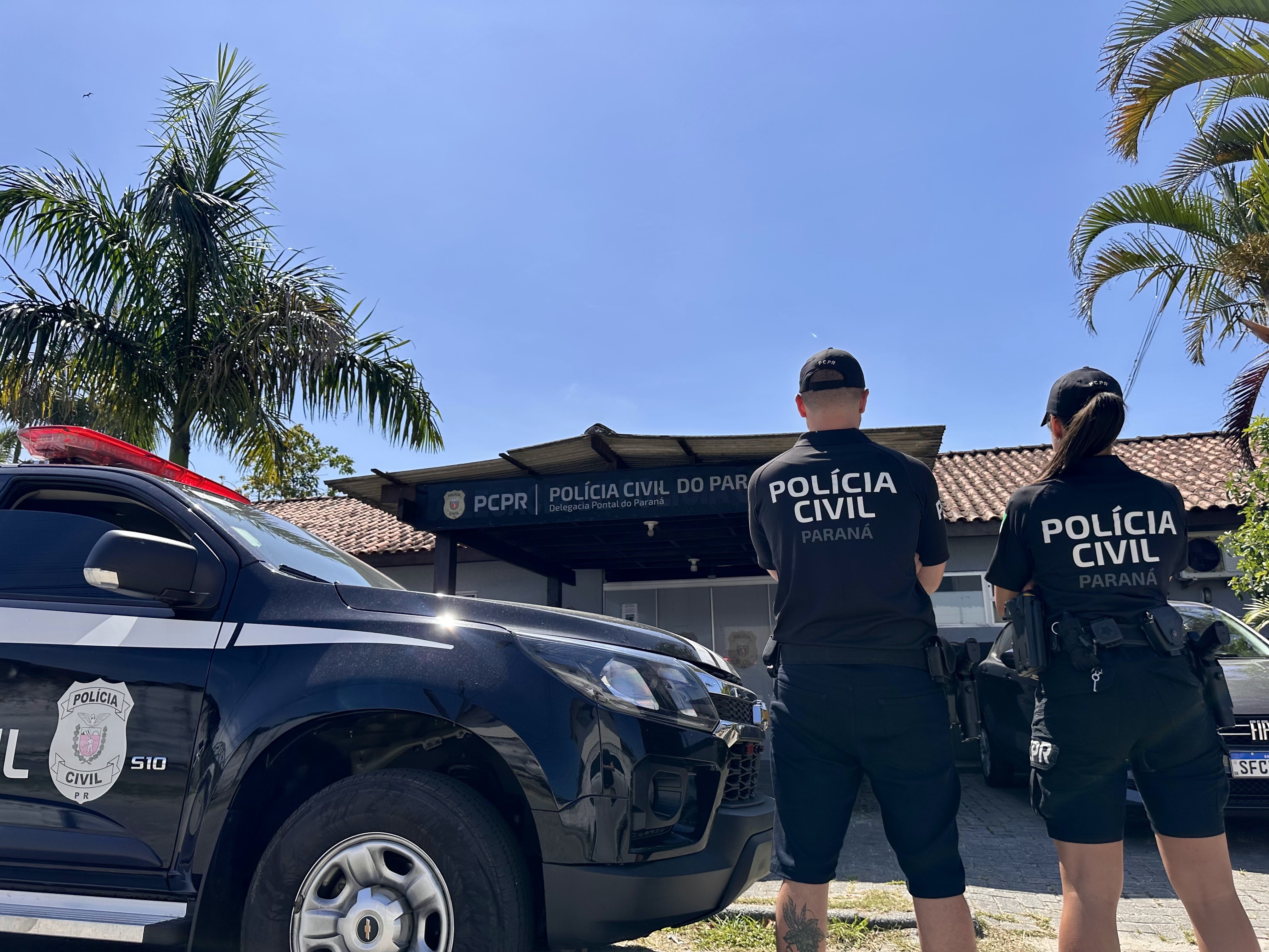 PCPR prende em flagrante homem por tentativa de estupro contra companheira grávida e resistência à prisão em pontal do paraná