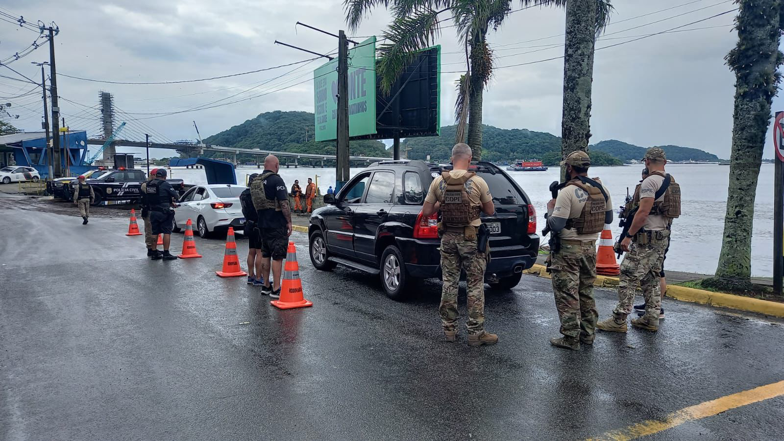 SESP coordena Operação Travessia com forças de segurança em Guaratuba e Matinhos