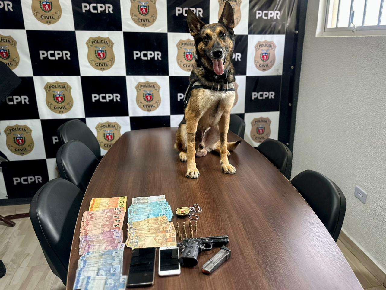 PCPR prende duas pessoas durante cumprimento de mandado de busca e apreensão em Antonina