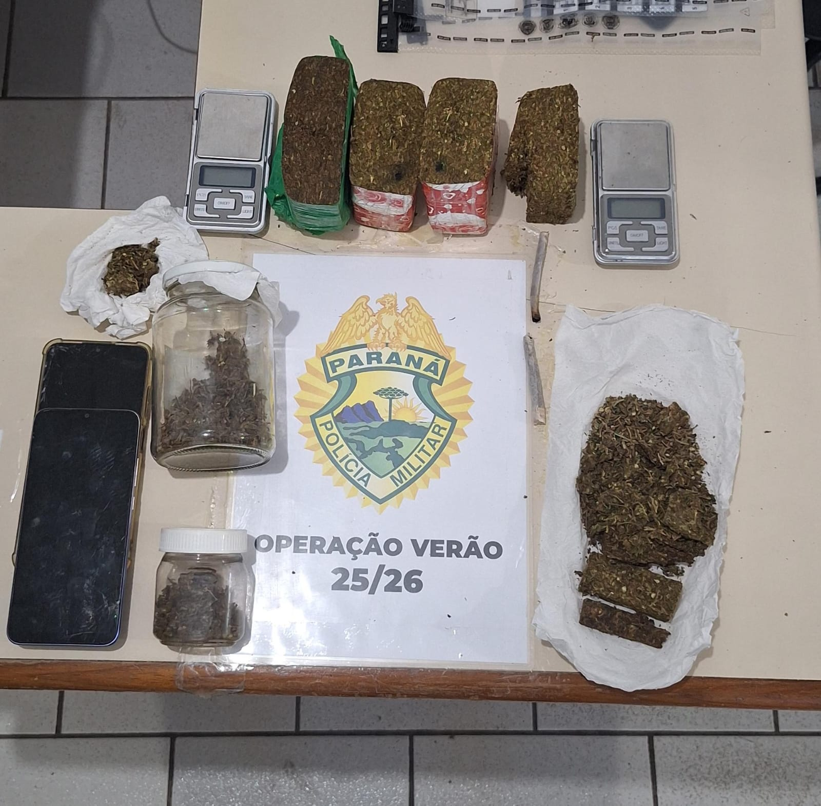 PMPR prende homem por tráfico de drogas em Guaratuba