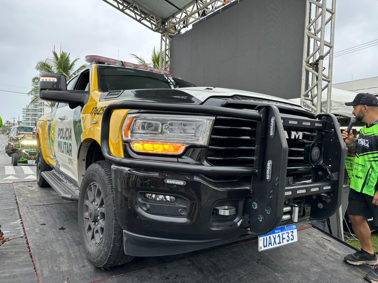 PMPR coordena segurança do Transparaná e acompanha chegada do rally a Guaratuba