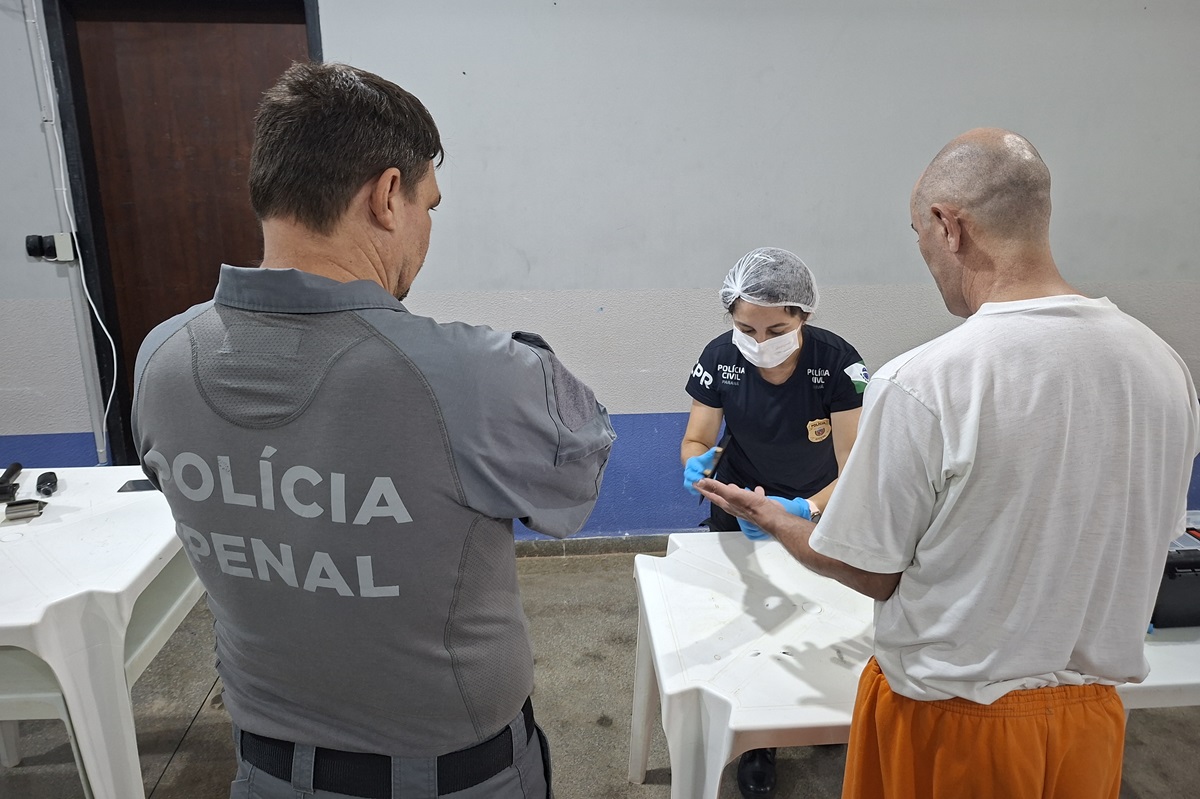 Em Cascavel, PPPR realiza mutirão para coleta de perfis genéticos e reforça integração entre forças de segurança na PIMP-UP