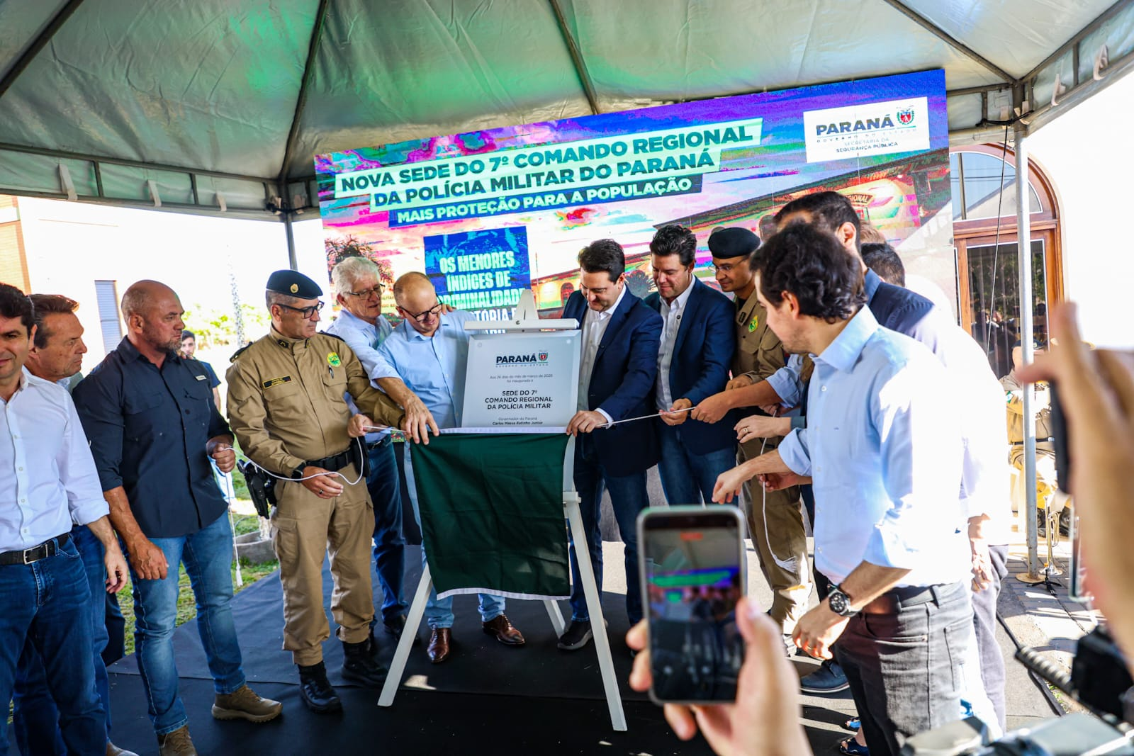 Estado entrega novas instalações das polícias para fortalecer a segurança na região de Pato Branco