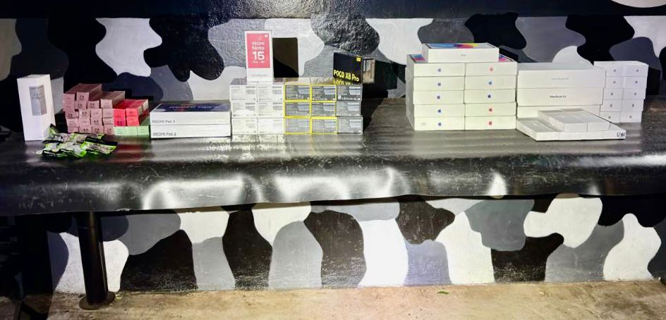 PMPR apreende carga de eletrônicos contrabandeados em Rolândia