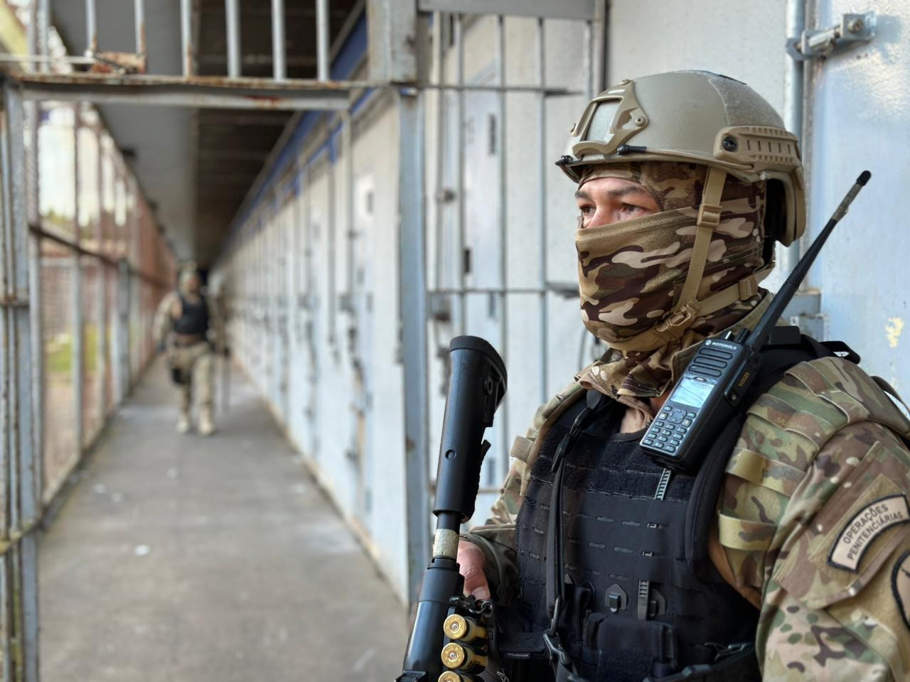 Polícia Penal realiza ação simultânea e fortalece fiscalização no sistema prisional 