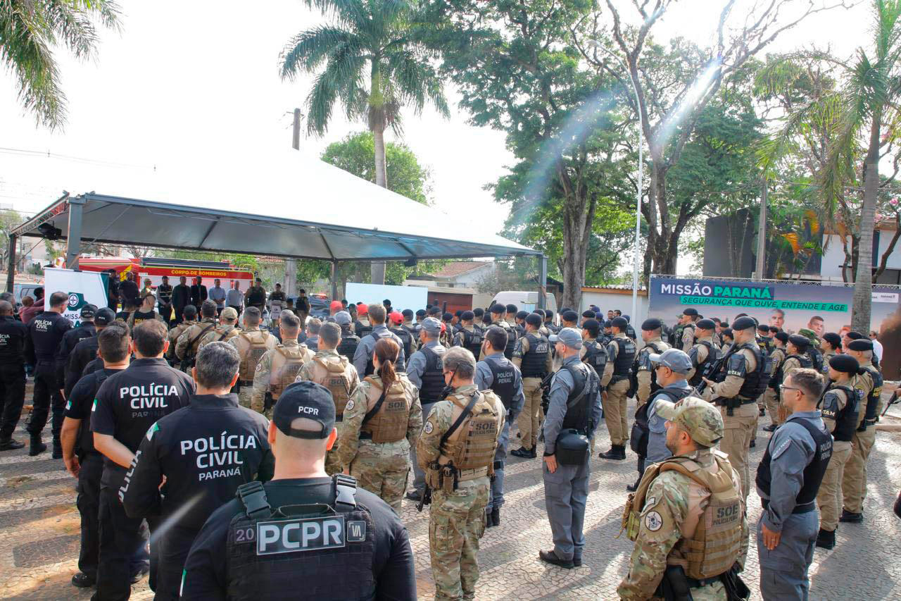 Curitiba recebe a sexta edição da Missão Paraná com integração das forças de segurança