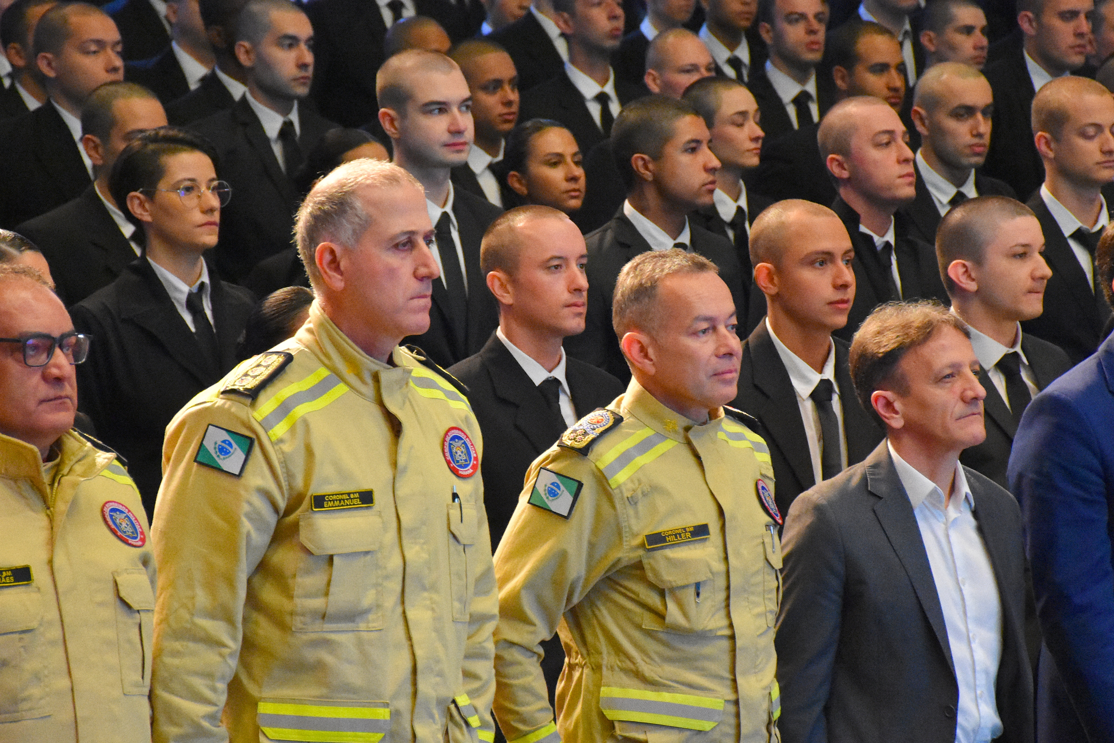 Corpo de Bombeiros inicia formação da maior turma de soldados da história