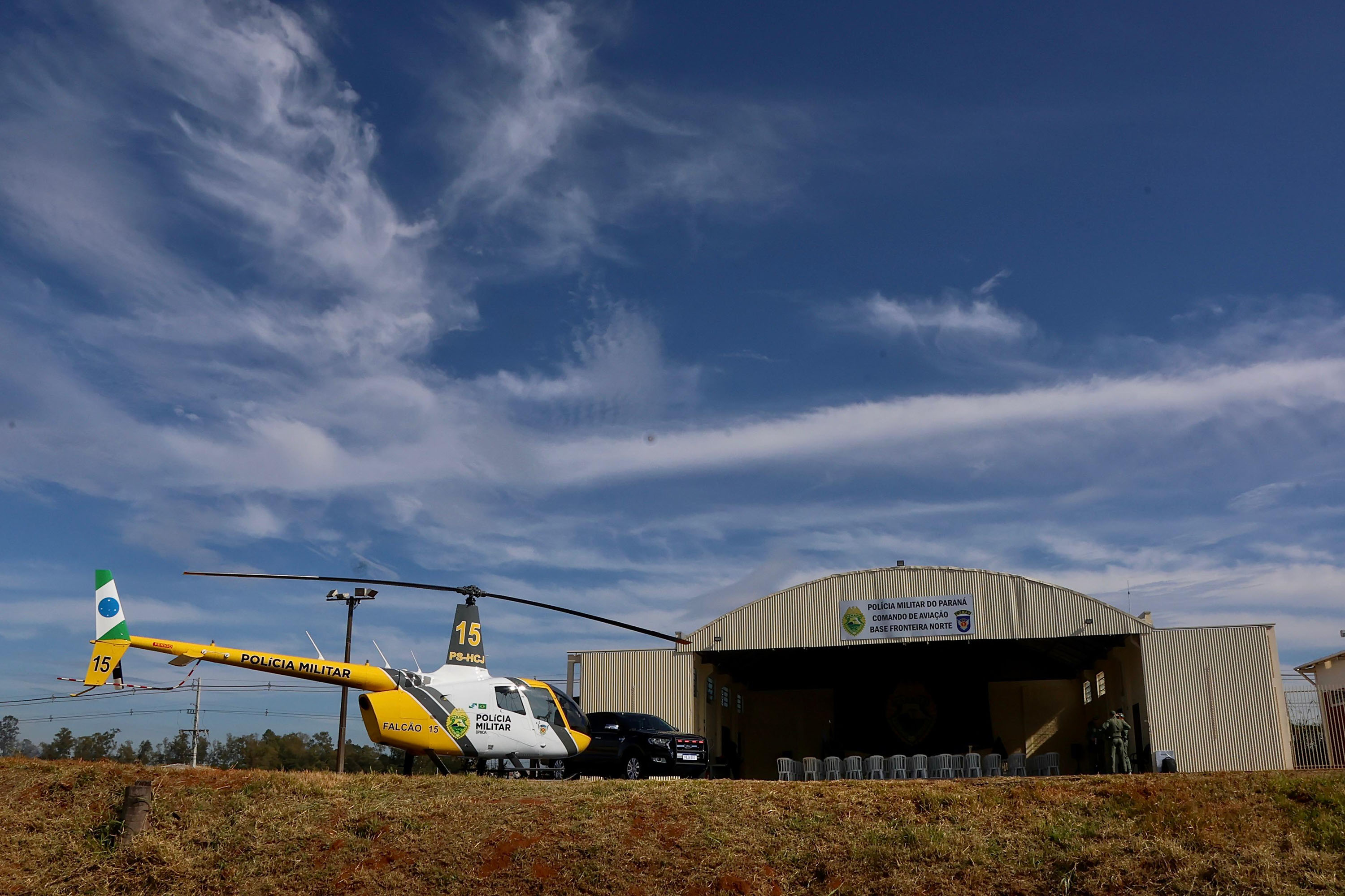 Nova base aérea da PMPR em Umuarama amplia presença policial no Noroeste e fronteira