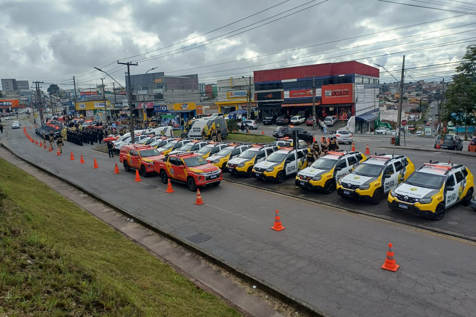 Estado reforça policiamento em Colombo e região com 25 novas viaturas das forças