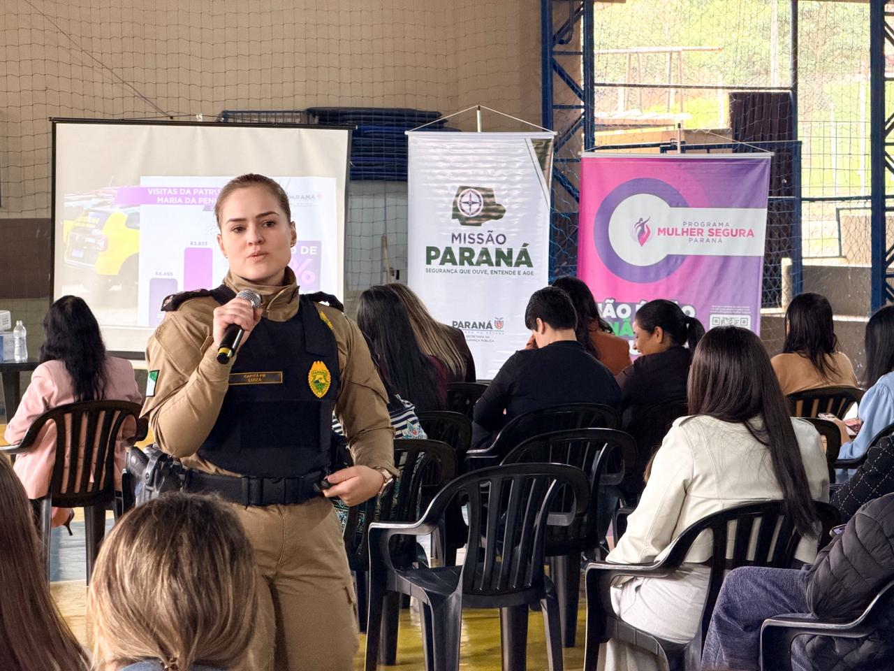 Tamarana reúne rede de proteção em palestra sobre violência contra a mulher