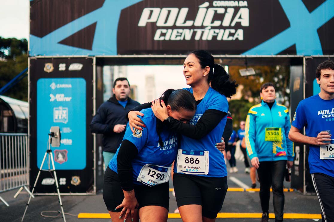 Terceira Corrida da Polícia Científica reúne 3,2 mil participantes em Curitiba