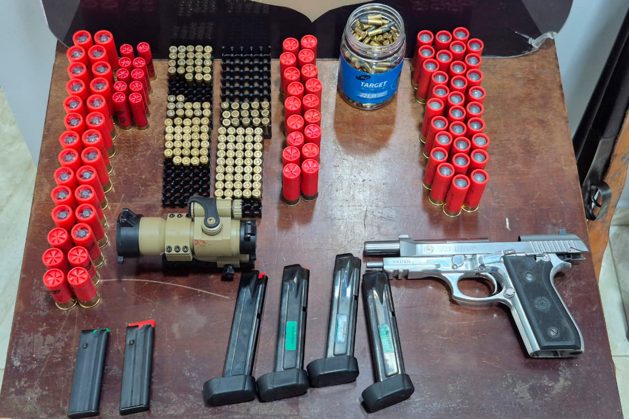 PCPR prende seis e apreende arsenal durante operação contra comércio ilegal de armas