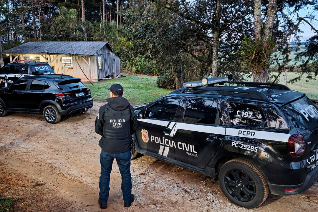 PCPR prende seis e apreende arsenal durante operação contra comércio ilegal de armas