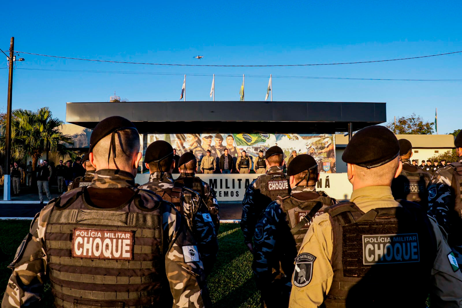 PMPR reforça segurança na Tríplice Fronteira com a Companhia de Choque