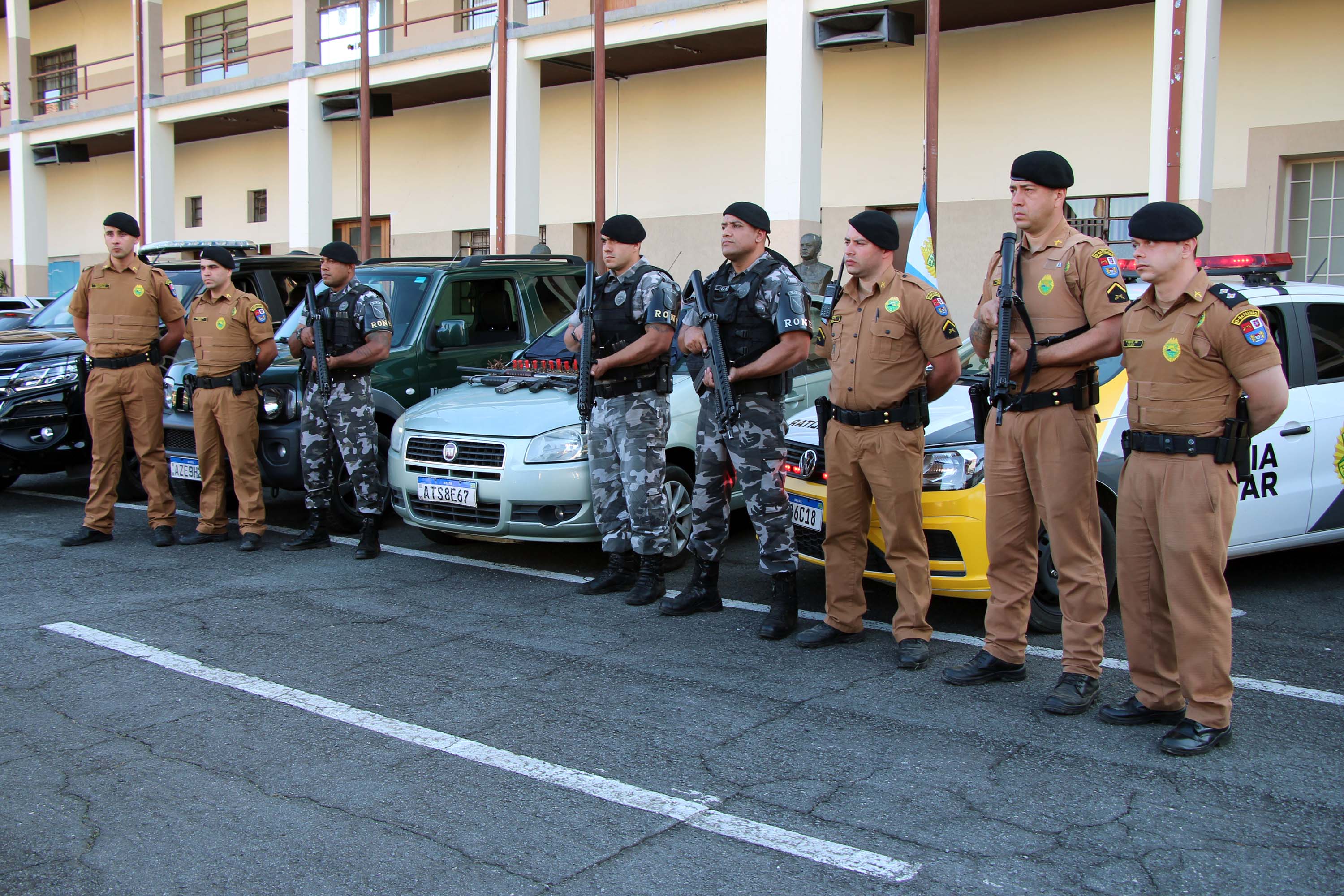 Curitiba, 30 de setembro de 2019.  Coletiva de Imprensa - Roubo a Banco no Tatuquara