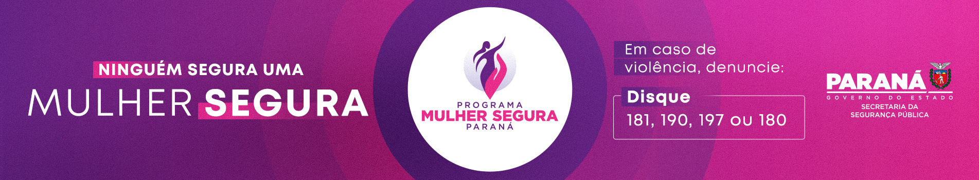 Ninguém segura uma mulher segura