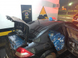 Policiais rodoviários apreendem 10 mil maços de cigarros contrabandeados no Oeste do estado