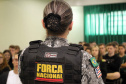 Forças de segurança envolvidos no Projeto-Piloto Em Frente Brasil ministram palestra para 130 alunos em São José dos Pinhais, na RMC