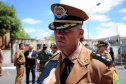  Batalhão responsável pelo policiamento da região Leste de Curitiba recebe novo Comandante durante solenidade 