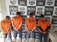 PCPR prende quatro pessoas envolvidas com roubo e tráfico de drogas em Curitiba e RMC