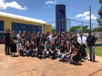 Estudantes visitam unidades de Londrina e doam livros ao Depen 