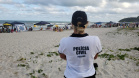 PCPR orienta banhistas a ficarem atentos com pertences na areia da praia