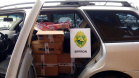 BPFron prende homem e apreende carro carregado com produtos contrabandeados no Oeste do estado