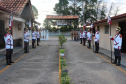 Regimento de Polícia Montada da PM celebra passagem de comando durante solenidade militar em Curitiba